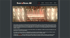 Desktop Screenshot of event-design.se
